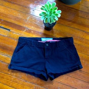 Abercrombie & Fitch Classic Navy Blue Shorts